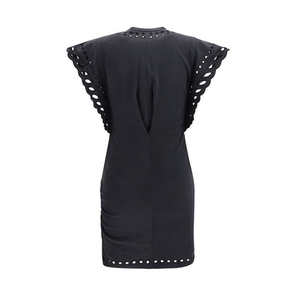 Marant Etoile Black Cotton Casual Dress