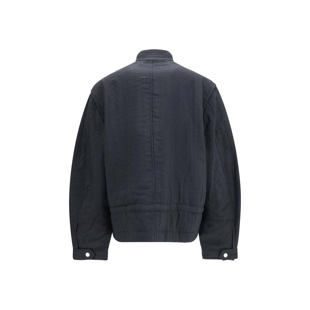 Marant Etoile Black Modal Full-Length Jacket