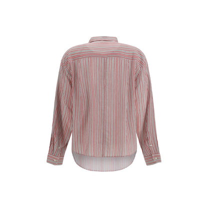 Marant Etoile Beige Cotton Pattern Shirt