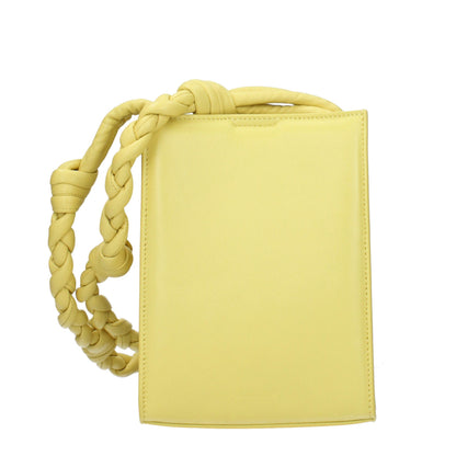 Jil Sander Yellow Leather Crossbody Bag