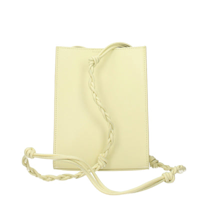 Jil Sander Yellow Leather Crossbody Bag