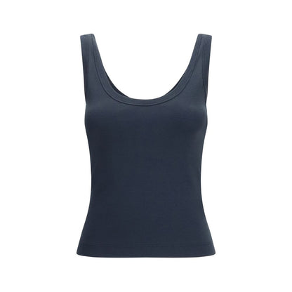 Brunello Cucinelli Blue Cotton T-Shirt