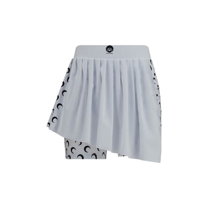 Marine Serre White Polyamide Short And Mini Shorts