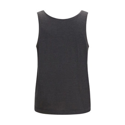 Brunello Cucinelli Gray Cashmere Tank Tops