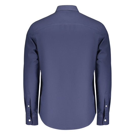 North Sails Blue Cotton Mens Shirt