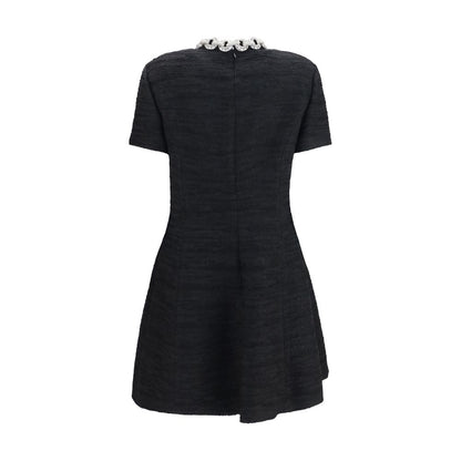 Valentino Black Cotton Casual Dress