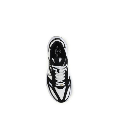Valentino Garavani Multicolor Polyester Low Top Sneakers