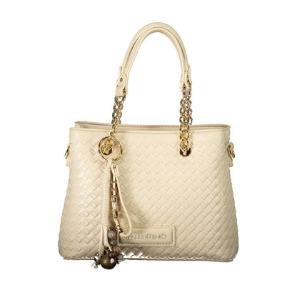 Mario Valentino Beige Polyurethane Women's Bag