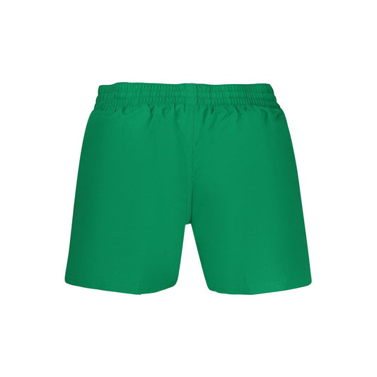 Nike Green Polyester Men's Swimwear