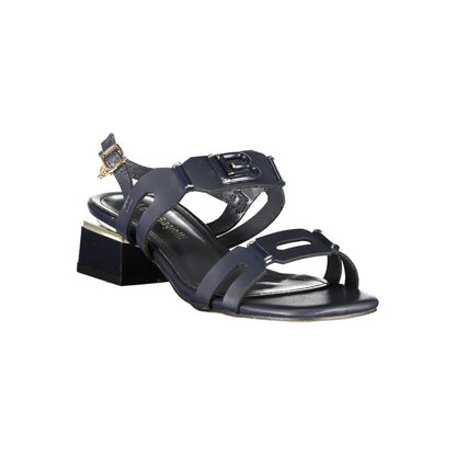 Laura Biagiotti Blue Polyurethane Women's Sandal