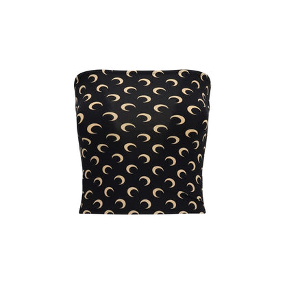 Marine Serre Black Polyamide Shirt