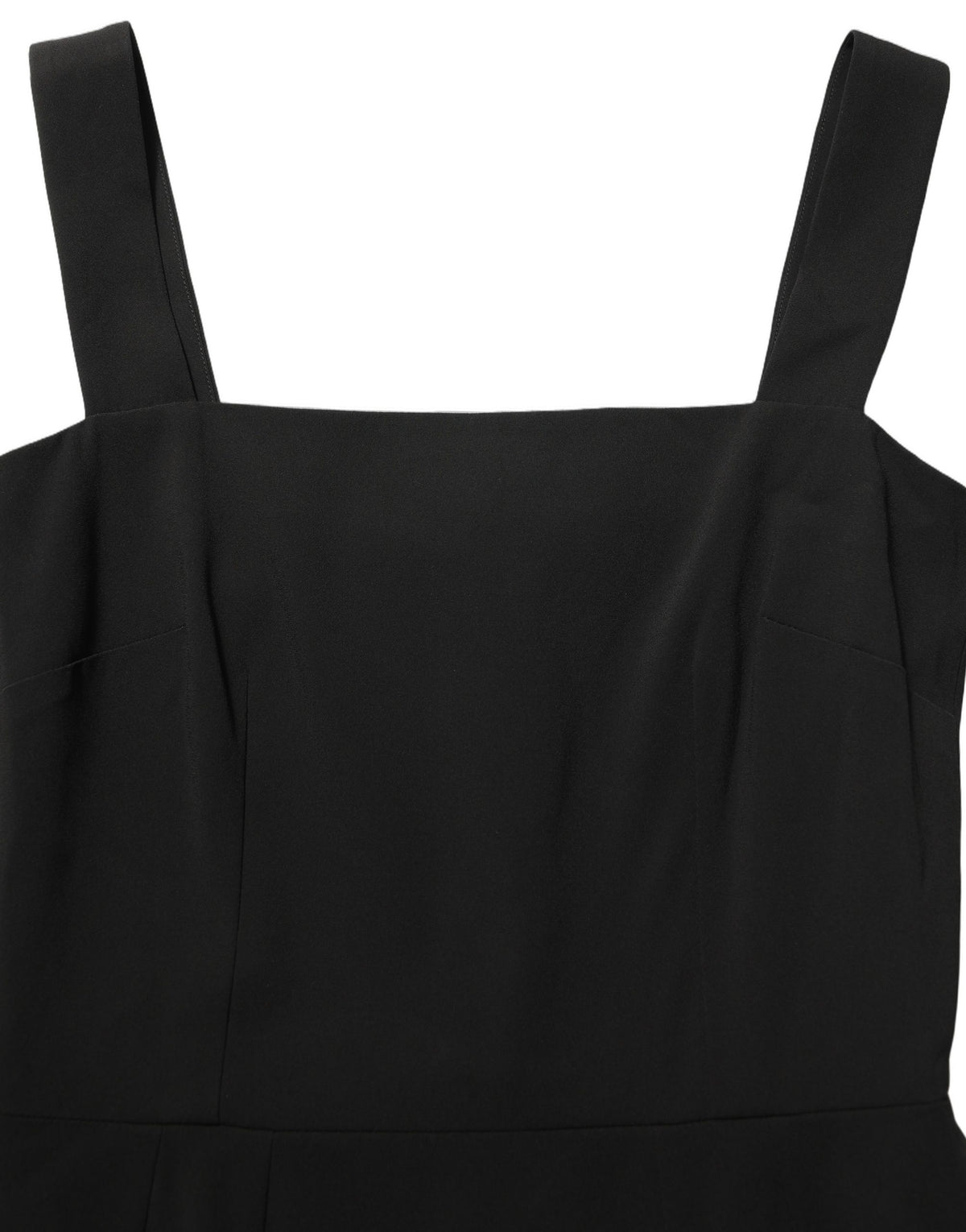 Dolce & Gabbana Schwarzes Etuikleid Midi aus Viskose mit Stretch-Anteil