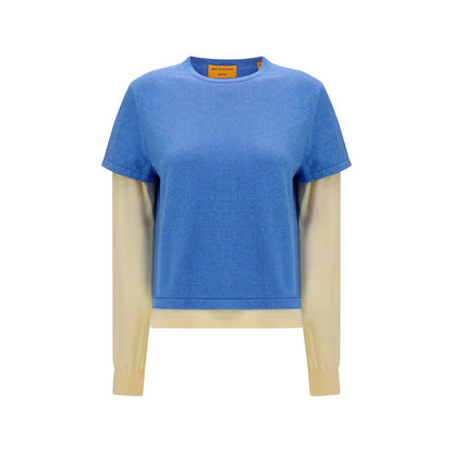 Guest in Residence Blue Cotton Sweatshirt