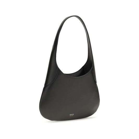 Khaite Black Calf Leather Bos Taurus Handbag