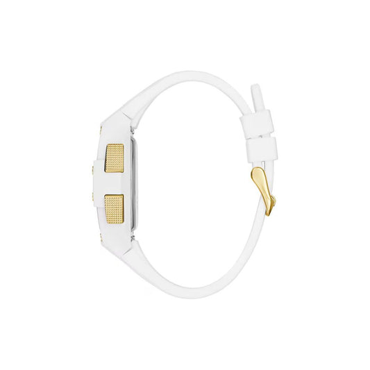 Guess White Synthetic Digital Watch