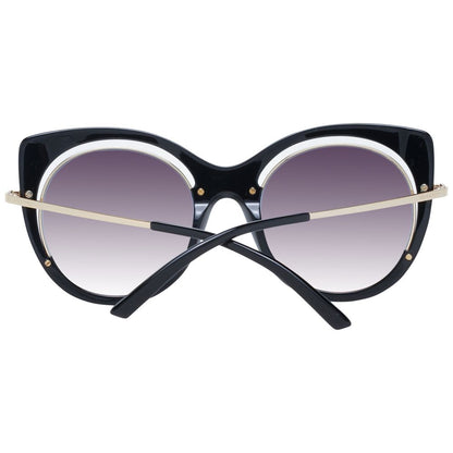 Ana Hickmann Black Metal Sunglasses