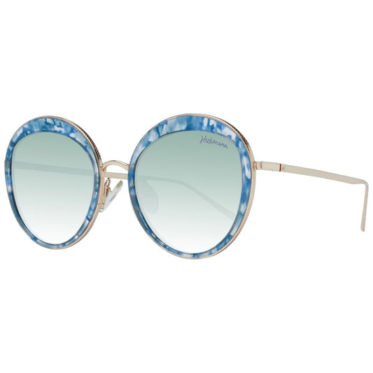 Ana Hickmann Blue Metal Sunglasses