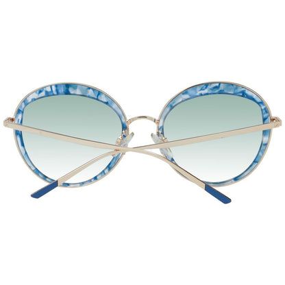 Ana Hickmann Blue Metal Sunglasses