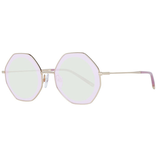 Ana Hickmann Gold Metal Sunglasses