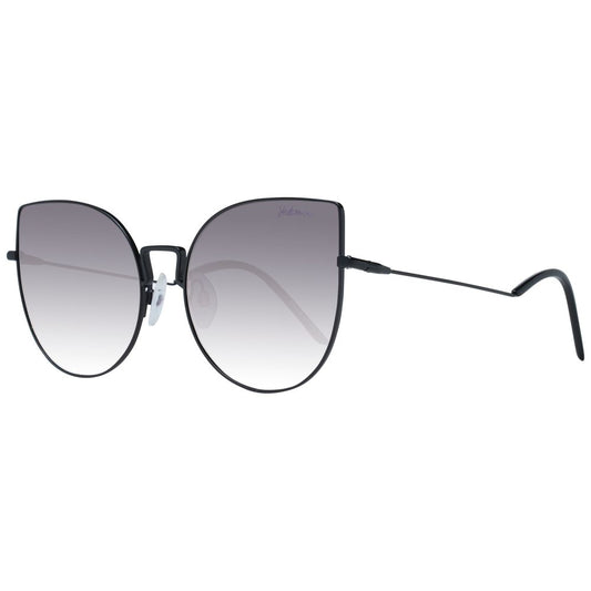 Ana Hickmann Black Metal Sunglasses