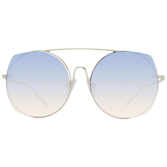 Ana Hickmann Gold Metal Sunglasses