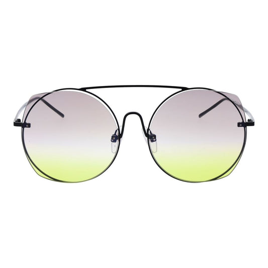 Ana Hickmann Black Metal Sunglasses