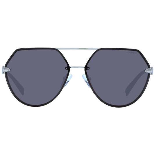 Ana Hickmann Gray Metal Sunglasses