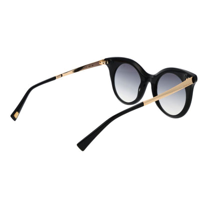 Ana Hickmann Black Plastic Sunglasses