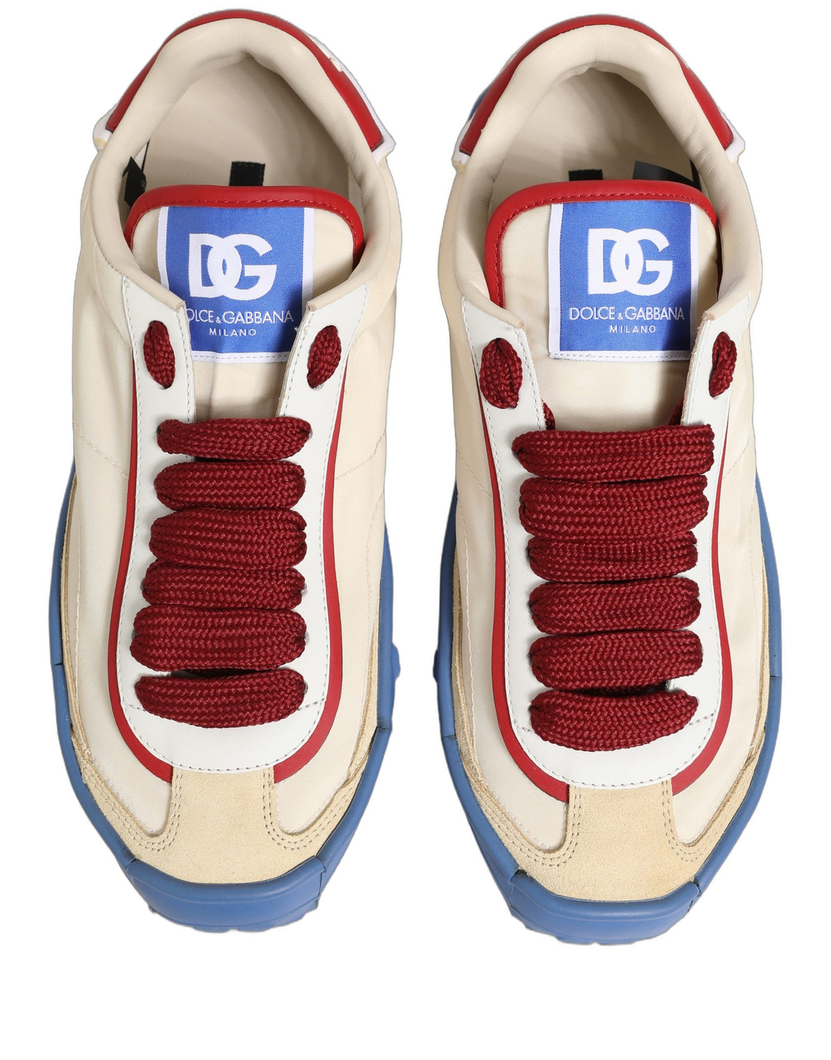 Dolce & Gabbana Multicolor Old Runner Schnür-Sneakers