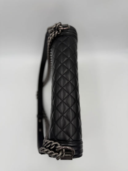 Chanel Bicolor Leather Handbag