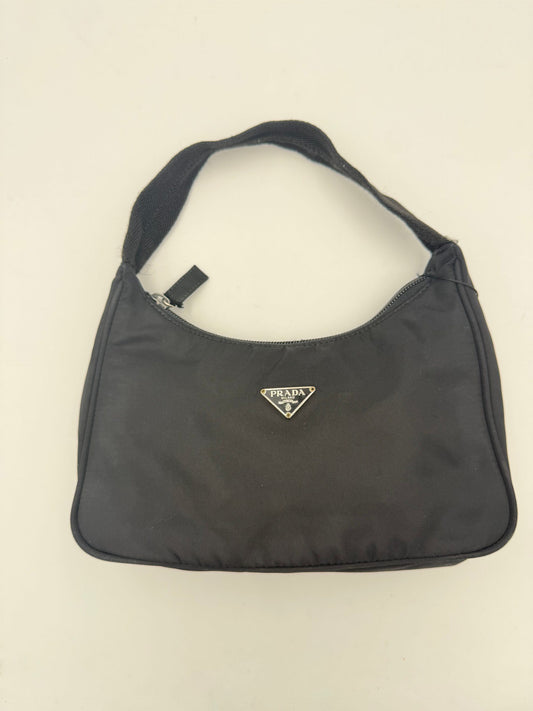 Prada Bicolor Nylon Handbag