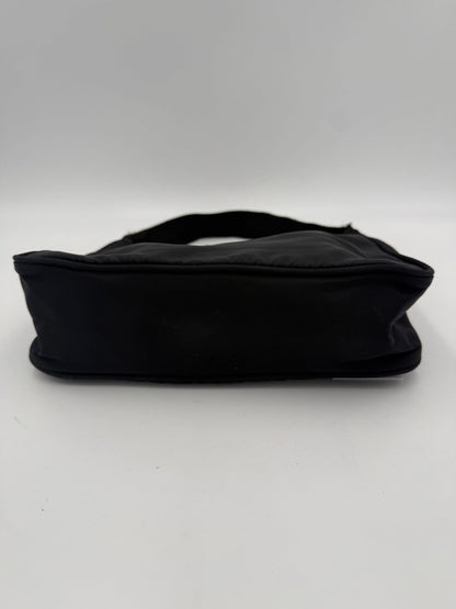 Prada Bicolor Nylon Handbag