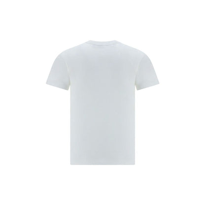 Comme Des Garçons Play White Cotton T-Shirt