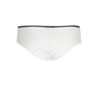 Karl Lagerfeld White Polyamide Women's Swim Brief