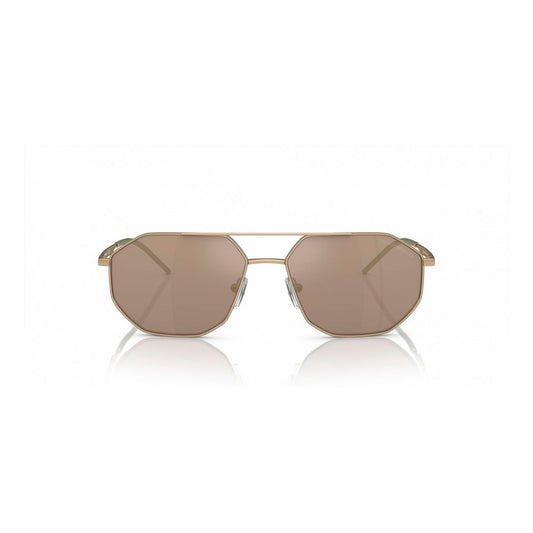 Emporio Armani Gold Metal Sunglasses
