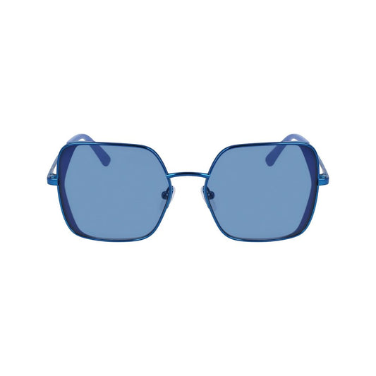 Karl Lagerfeld Blue Metal Sunglasses