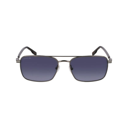 Lacoste Gray Metal Sunglasses