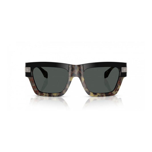 Versace Gray Acetate Sunglasses