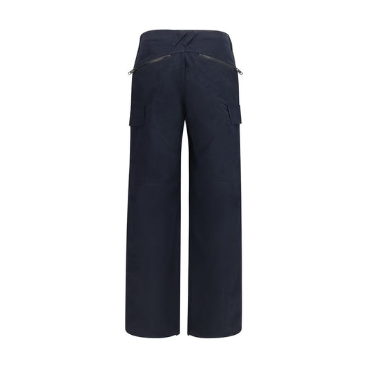Burberry Blue Polyamide Cargo Pants