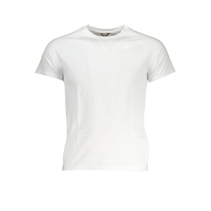 K-WAY White Cotton Men's T-Shirt
