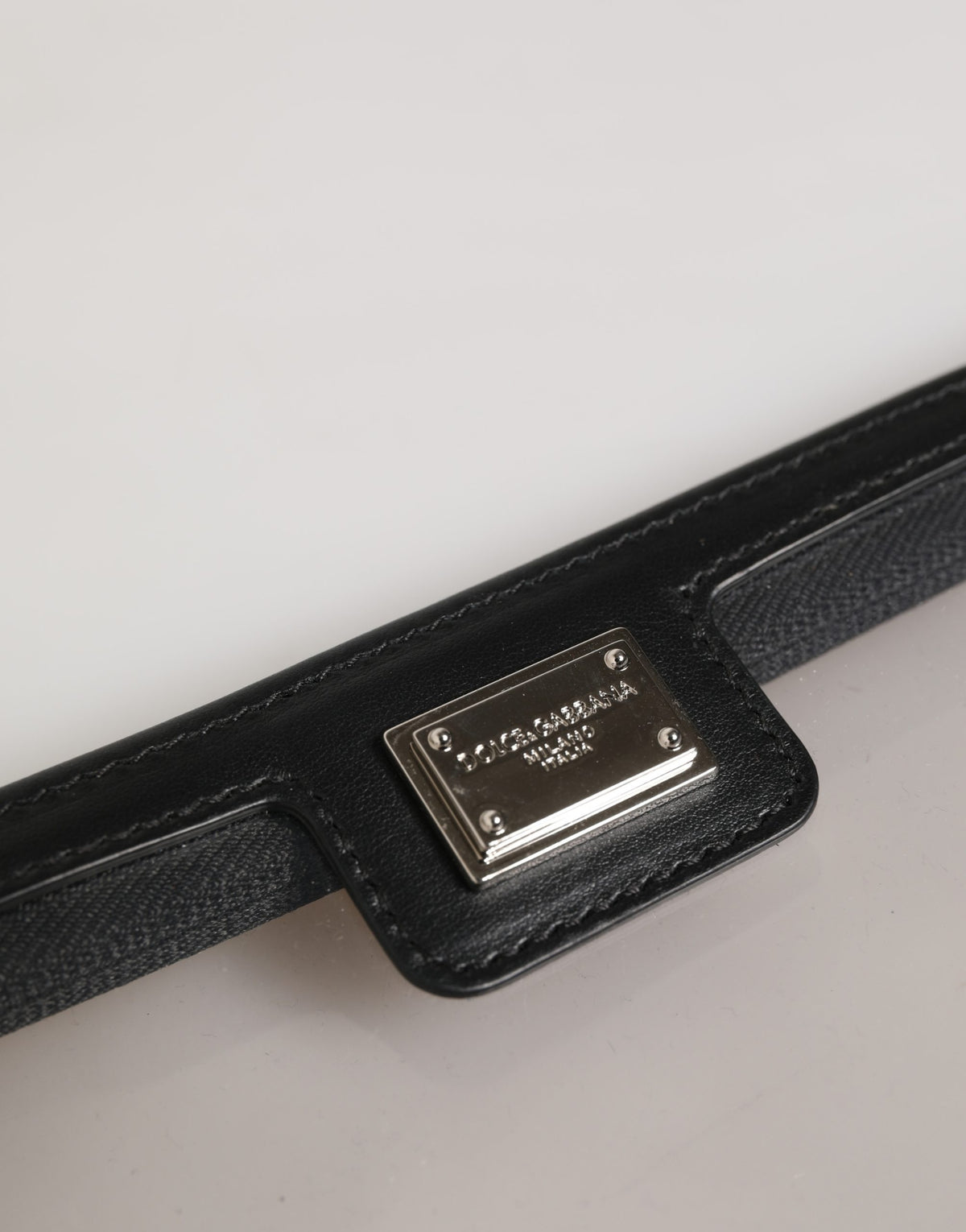 Dolce & Gabbana Transparente PVC Clutch Tasche mit Markenlogo-Plakette