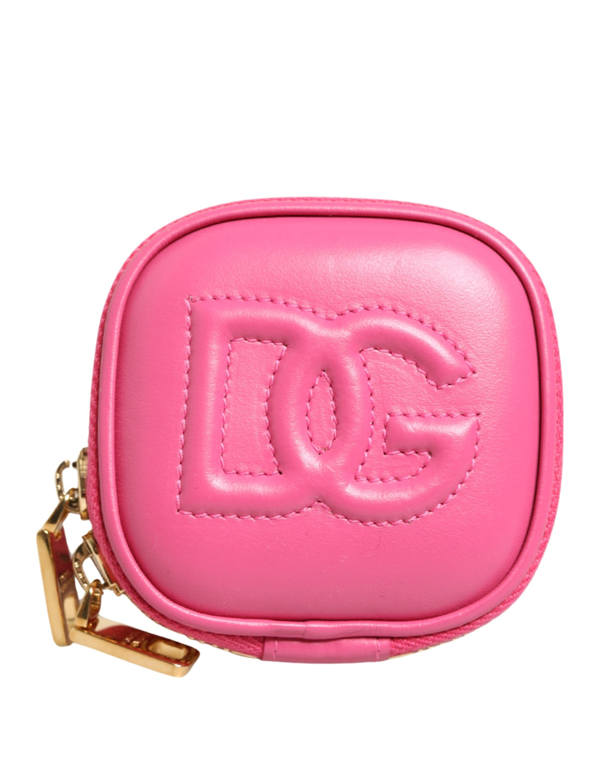 Dolce & Gabbana Pinkes Kalbsleder DG Logo MULTIFUNCTIONAL KIT Borse Tasche