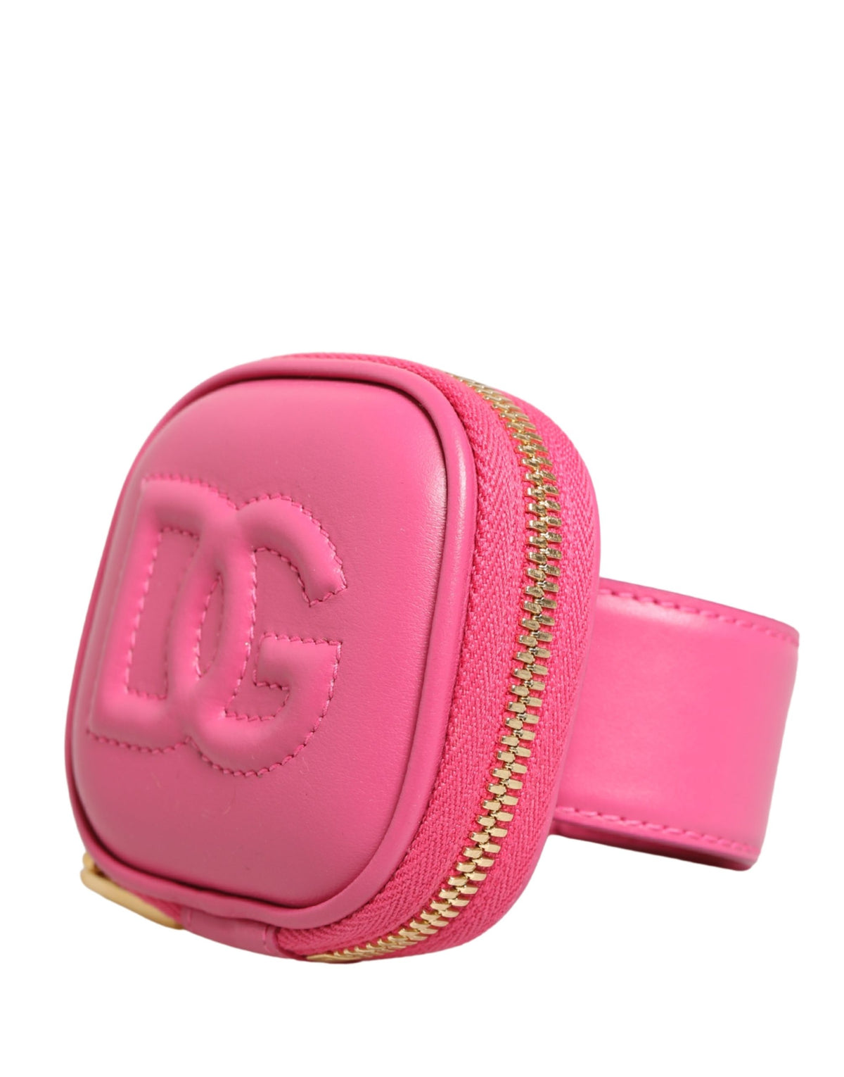 Dolce & Gabbana Pinkes Kalbsleder DG Logo MULTIFUNCTIONAL KIT Borse Tasche