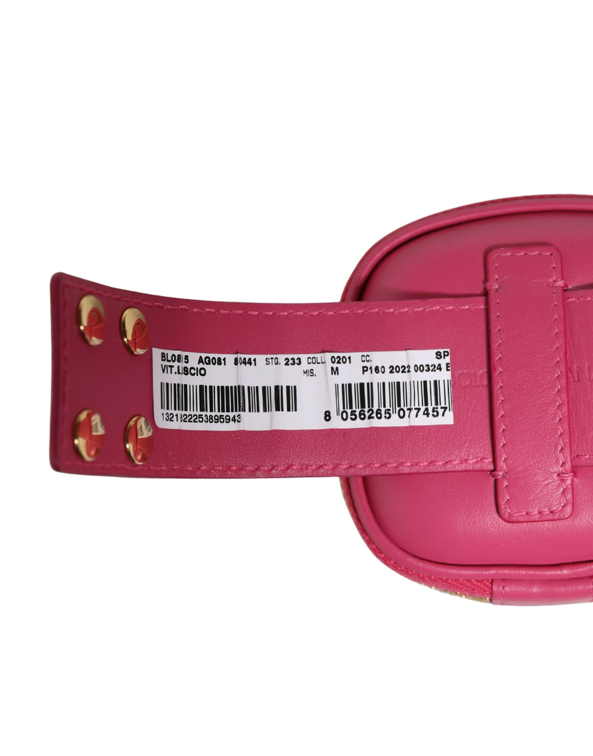 Dolce & Gabbana Pinkes Kalbsleder DG Logo MULTIFUNCTIONAL KIT Borse Tasche