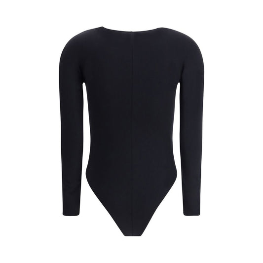 Wolford Black Polyamide Bodysuit