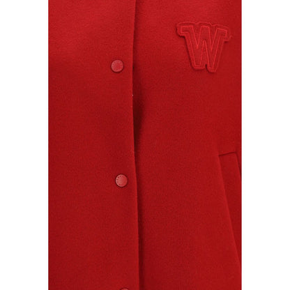 Max Mara Multicolor Wool Oves Aries Bomber