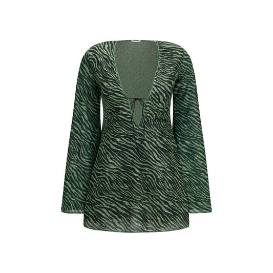 Oséree Bicolor Polyamide Casual Dress