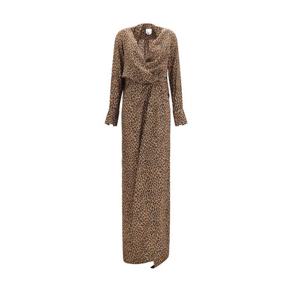 SA SU PHI Beige Silk Long Dress