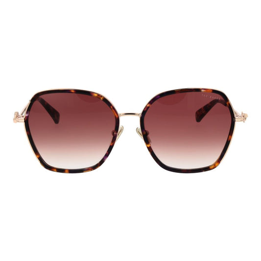 Ted Baker Brown Acetate Sunglasses