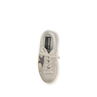 Golden Goose Beige Calf Leather Bos Taurus Sneakers